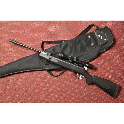 292 - A WEBLEY & SCOTT LTD VMX TR HT .22 BREAK BARREL AIR RIFLE, with a AGS 3-9 x 40 telescopic sight, and... 