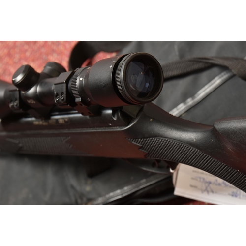 292 - A WEBLEY & SCOTT LTD VMX TR HT .22 BREAK BARREL AIR RIFLE, with a AGS 3-9 x 40 telescopic sight, and... 