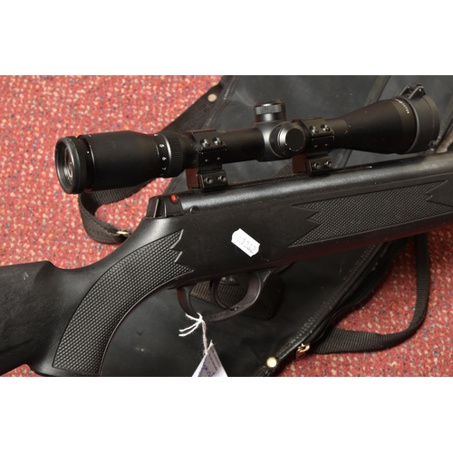 292 - A WEBLEY & SCOTT LTD VMX TR HT .22 BREAK BARREL AIR RIFLE, with a AGS 3-9 x 40 telescopic sight, and... 