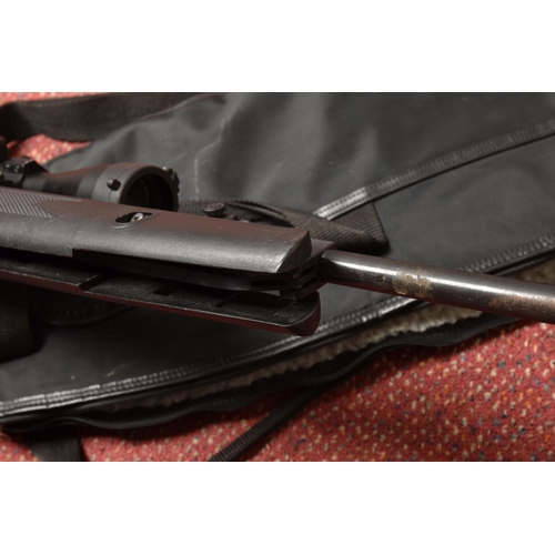 292 - A WEBLEY & SCOTT LTD VMX TR HT .22 BREAK BARREL AIR RIFLE, with a AGS 3-9 x 40 telescopic sight, and... 