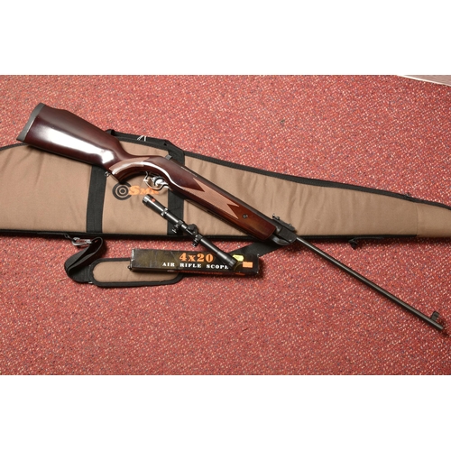 294 - A SMK XTB2-2K .22 BREAK BARRELL AIR RIFLE, appears in correct working order, with a boxed 4x20 scope... 