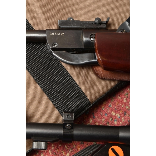 294 - A SMK XTB2-2K .22 BREAK BARRELL AIR RIFLE, appears in correct working order, with a boxed 4x20 scope... 