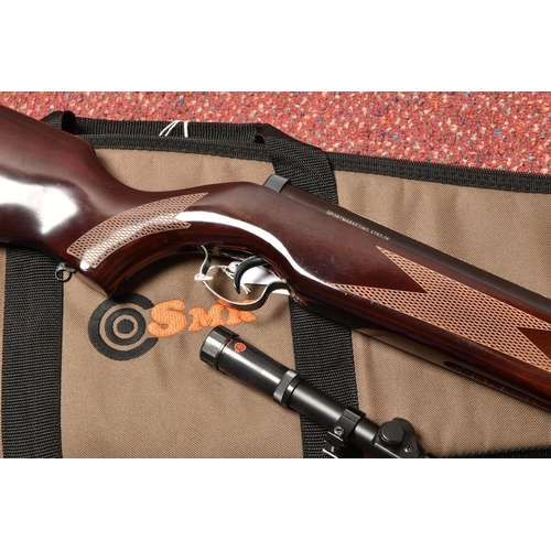 294 - A SMK XTB2-2K .22 BREAK BARRELL AIR RIFLE, appears in correct working order, with a boxed 4x20 scope... 