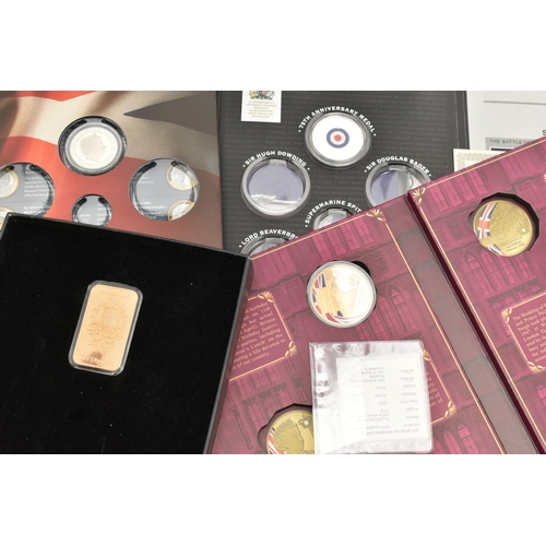 142 - A CARDBOARD BOX OF MAINLY (GIVEAWAY) STARTER ALBUM COINS LONDON MINT AND OTHERS, mostly Copper Nicke... 