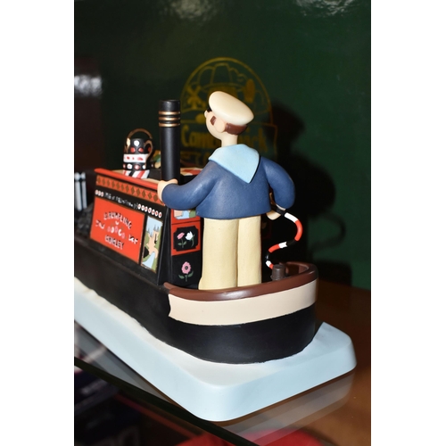 362 - A BOXED ROBERT HARROP DESIGNS LTD 'CAMBERWICK GREEN' COLLECTABLE MUSICAL 'MR RUMPLING ON THE CANAL B... 