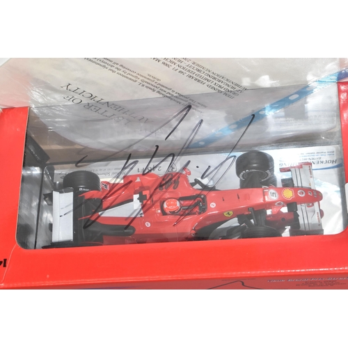 363 - A BOXED MATTEL HOTWHEELS RACING 1/18 SCALE LIMITED EDITION FERRARI 248 F1 CAR, No.1140 of 2006, the ... 