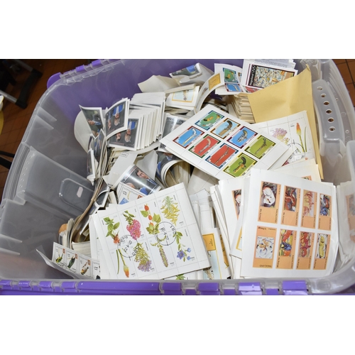 400 - FOUR BOXES OF 'CINDERELLA' AND 'LOCALS' STAMPS to include thousands of Fujeira, Sverige, Nagaland, H... 