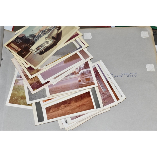 463 - FIVE ALBUMS OF POSTCARDS AND PHOTOGRAPHS, to include a quantity of mainly late twentieth century UK ... 