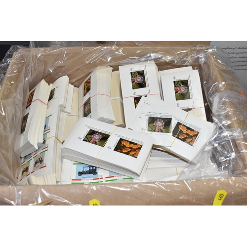 465 - FOUR BOXES OF 'CINDERELLA' AND 'LOCALS' STAMPS to include thousands of Eynhallow, Grunay and Staffa ... 