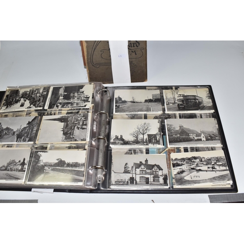 467 - TWO ALBUMS OF POSTCARDS containing approximately 609 examples, mostly from the early 20th century, s... 