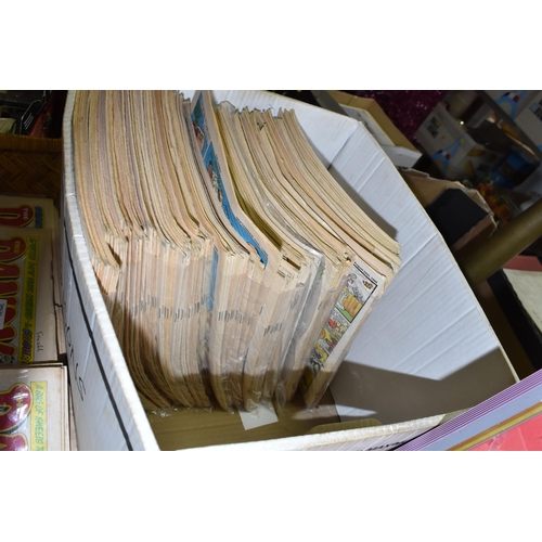 471 - A BOX OF APPROXIMATELY TWO-HUNDRED AND TWENTY DANDY COMICS covering the 1980s and 1990s, with many i... 