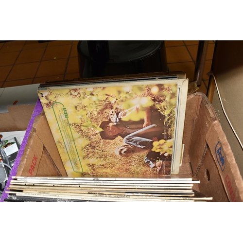 483 - ONE BOX OF VINYL L.P RECORDS, approximately seventy L.P records to include Pink Floyd 'Dark Side of ... 