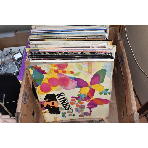 483 - ONE BOX OF VINYL L.P RECORDS, approximately seventy L.P records to include Pink Floyd 'Dark Side of ... 