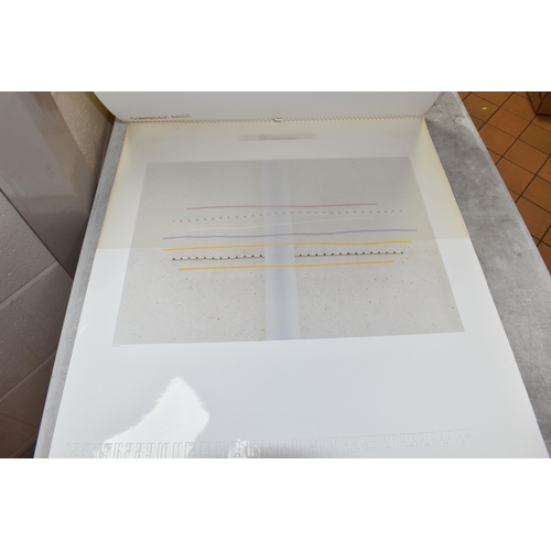 520 - A 1986 ZANDERS CALENDAR, with ten fine art reproductions, measures 75cm x 60cm (1) (Condition Report... 