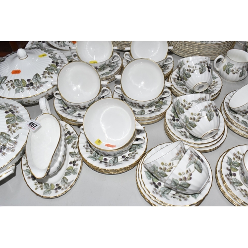 857 - ONE HUNDRED AND SEVENTEEN PIECE ROYAL WORCESTER DINNERWARE 'LAVINIA', pattern no. Z2821, comprising ... 