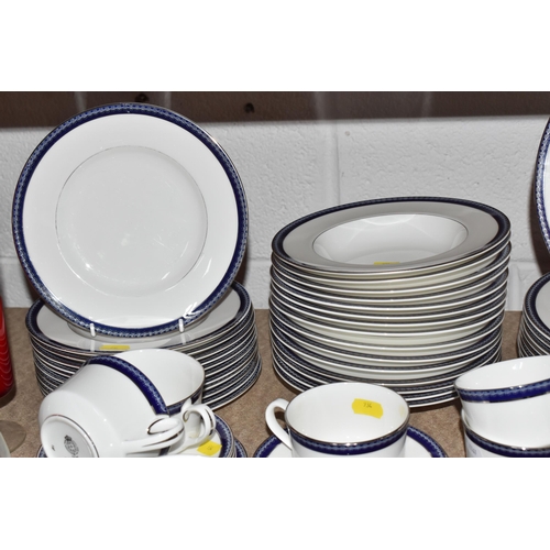 934 - SEVENTY-SIX PIECES OF ROYAL WORCESTER 'AVALON' DINNER AND TEA WARES comprising eleven dinner plates ... 