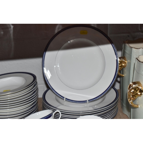 934 - SEVENTY-SIX PIECES OF ROYAL WORCESTER 'AVALON' DINNER AND TEA WARES comprising eleven dinner plates ... 