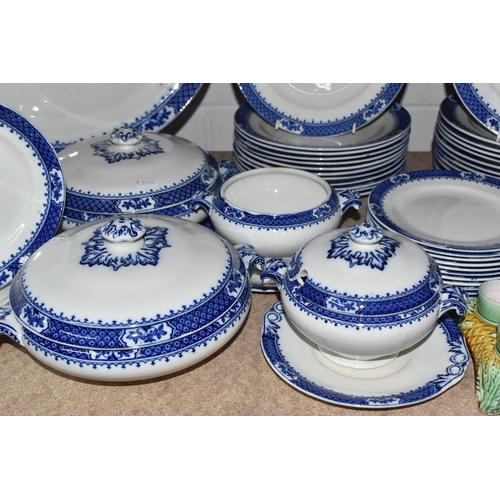 944 - WHIELDON WARE 'DALMENY' PATTERN DINNER WARES ETC, comprising twelve dinner plates and starter plates... 