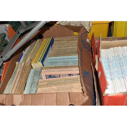 984 - SIX BOXES OF MAGAZINES AND EPHEMERA, to include sixty issues of Temple Bar: A London Magazine from t... 