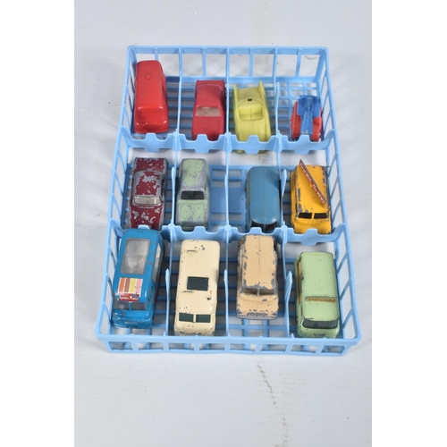 17 - A LESNEY MATCHBOX COLLECTORS CARRY CASE, containing 48 No. unboxed playworn mainly Matchbox regular ... 