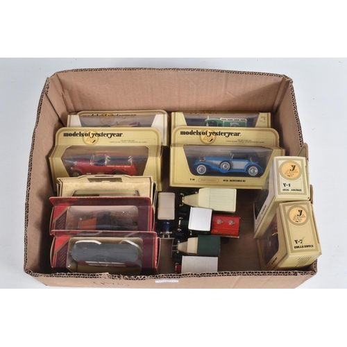 26 - A WOODEN CABINET CONTAINING A COLLECTION OF UNBOXED AND ASSORTED PLAYWORN 1950'S DINKY TOYS, to incl... 