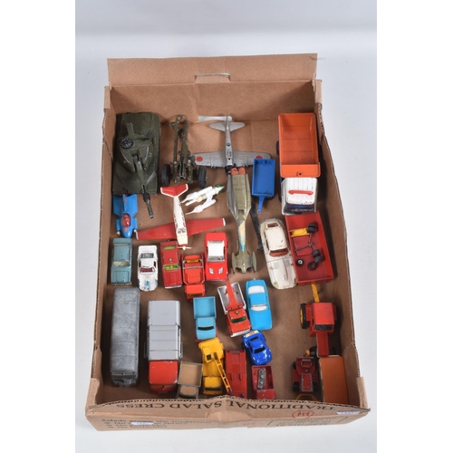 27 - A COLLECTION OF UNBOXED AND ASSORTED DIECAST EXCAVATORS AND OTHER HEAVY PLANT MACHIINES, all in play... 