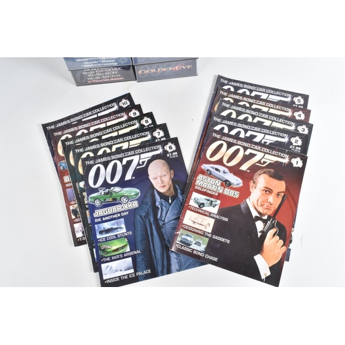 31 - A QUANTITY OF GE FABBRI JAMES BOND CAR COLLECTION MODELS, models 1 - 20 each with the accompanying m... 