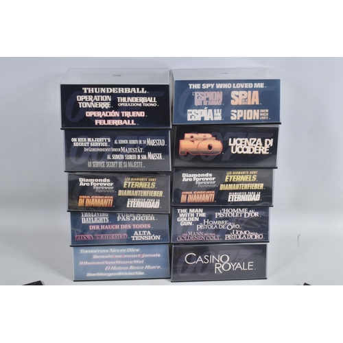 31 - A QUANTITY OF GE FABBRI JAMES BOND CAR COLLECTION MODELS, models 1 - 20 each with the accompanying m... 