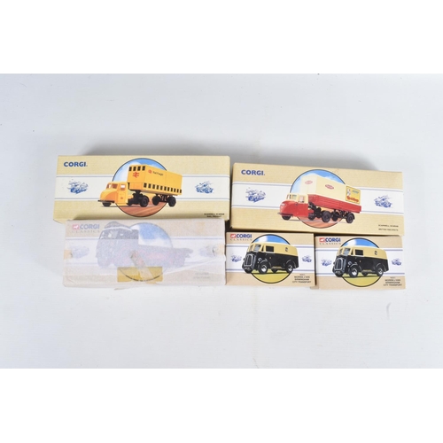 38 - A COLLECTION OF TEN BOXED LIMITED EDITION CORGI CLASSIC DIECAST TRANSPORT AND COMMERCIALS MODELS, to... 