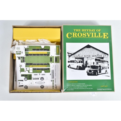 39 - A BOXED MODEL TRANSPORT PRODUCTS LIMITED EDITION 'THE HEYDAY OF CROSVILLE' GIFT SET, comprising Corg... 