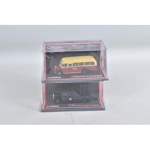 53 - A COLLECTION OF CORGI OOC AND EFE BUS AND COACH MODELS, vast majority are models of Midland Red or W... 