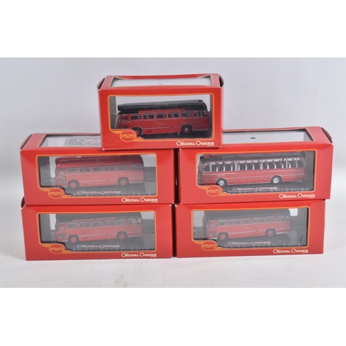 53 - A COLLECTION OF CORGI OOC AND EFE BUS AND COACH MODELS, vast majority are models of Midland Red or W... 