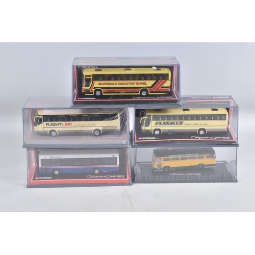 53 - A COLLECTION OF CORGI OOC AND EFE BUS AND COACH MODELS, vast majority are models of Midland Red or W... 