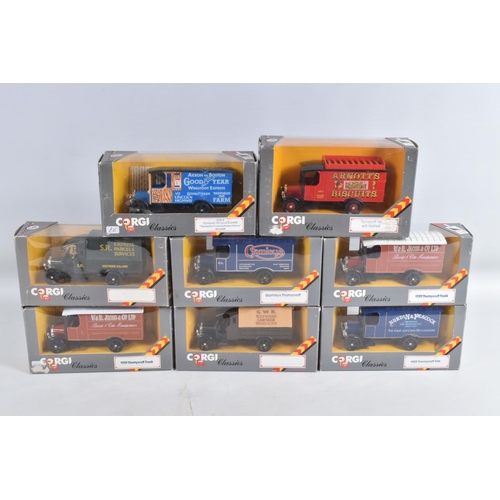 54 - EIGHTEEN BOXED CORGI CLASSICS DIECAST TRANSPORT MODELS, to include ten Bedford O Series, model no.s ... 