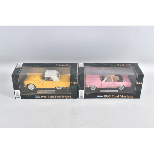 57 - A COLLECTION OF ASSORTED BOXED DIECAST MODEL CARS, to include 4 Corgi 1:43 scale models in their  Pe... 