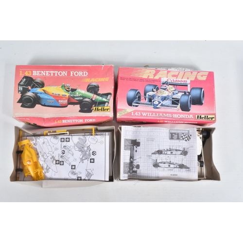 69 - A COLLECTION OF MODEL  KITS, A PUZZLE AND ASSORTED TINS, AND A GAME ALL RELATING TO VEHICLES, there ... 