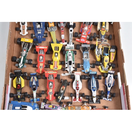 76 - A COLLECTION OF ASSORTED MAINLY FORMULA 1 RACING CARS, assorted scales, mainly 1960's and 1970's iss... 