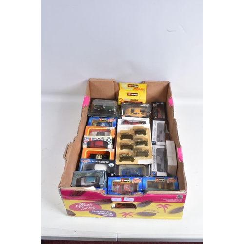 79 - A COLLECTION OF ASSORTED DIECAST MODEL SPORT CARS, to include Bburago Cararama, New Ray, Revell, Ant... 