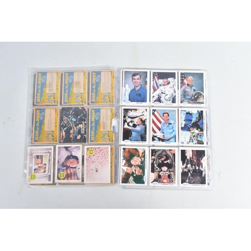 86 - A COLLECTION OF SPACE RELATED TRADING CARDS, to include  A & BC Man on the Moon cards with Aldrin an... 