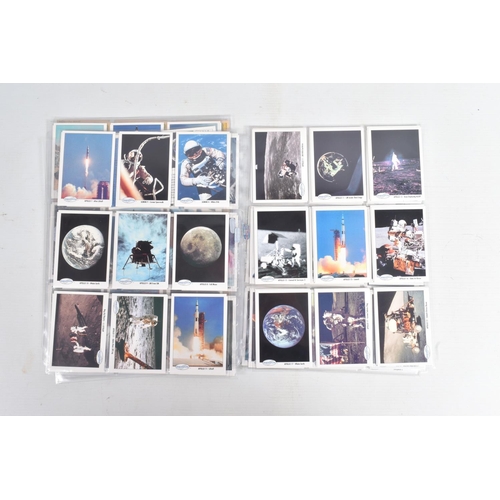 86 - A COLLECTION OF SPACE RELATED TRADING CARDS, to include  A & BC Man on the Moon cards with Aldrin an... 