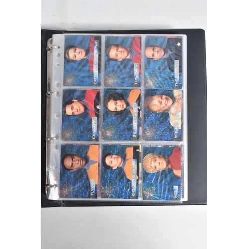 90 - A COLLECTION OF STAR TREK TRADING CARDS, to include binder with SkyBox trading cards, the cards are ... 