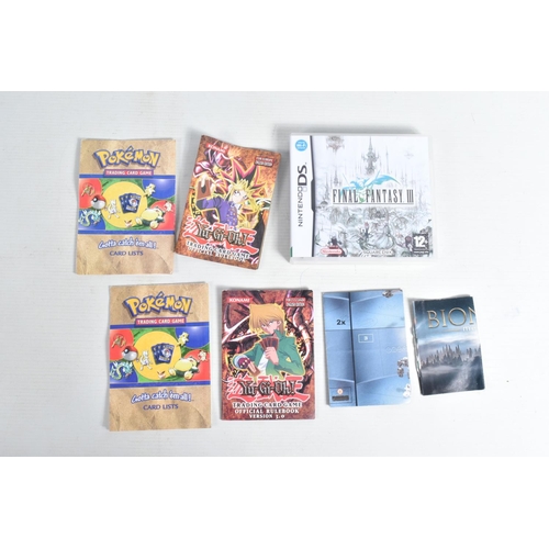 94 - A SMALL QUANTITY OF ASSORTED LOOSE POKEMON, YU-GI-OH! AND OTHER TRADING CARDS, all in playworn condi... 