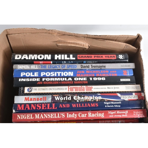 97 - A COLLECTION OF HARDBACK BOOKS RELATING TO FORMULA 1 MOTOR RACING, mainly from the 1980's onwards, a... 