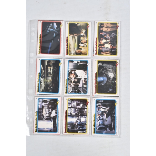 102 - A SET OF 1979 TOPPS PARAMOUNT 1-88 STAR TREK TRADING CARDS, all housed in plastic folder sleeves, ru... 