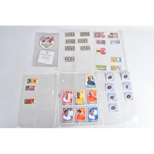 111 - A COLLECTION OF SPORTS RELATED COLLECTORS CARDS AND FIGURES, to include eleven Corinthian ProStar fi... 