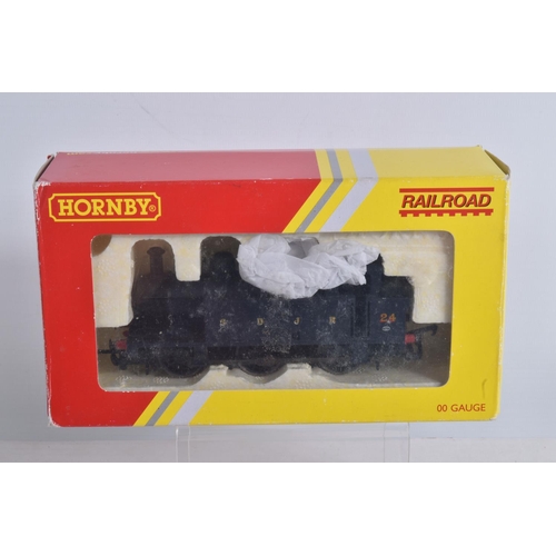 157 - FIVE BOXED HORNBY RAILWAYS AND HORNBY RAILROAD OO GAUGE TANK LOCOMOTIVES, four are assorted class 3F... 