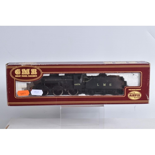 158 - FOUR BOXED OO GAUGE L.M.S. LOCOMOTIVES AND TENDERS, two are Airfix GMR class 4F No.4454 (54122), Mai... 