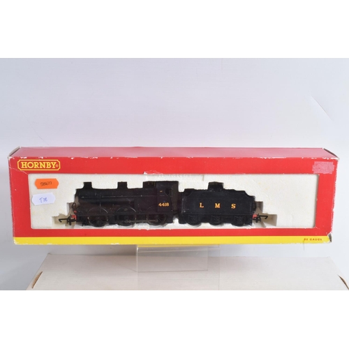 159 - FIVE BOXED HORNBY RAILWAYS OO GAUGE FOWLER CLASS 4F LOCOMOTIVES AND TENDERS, three are No.4418 (R219... 