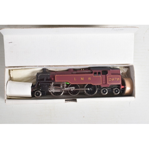 165 - A BOXED WRENN RAILWAYS OO GAUGE CLASS 4MT STANDARD TANK LOCOMOTIVE, No.2679, L.M.S. lined maroon liv... 