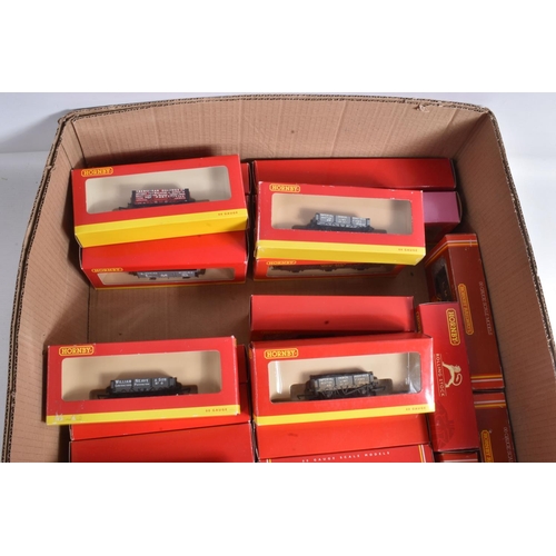 174 - A QUANTITY OF BOXED HORNBY RAILWAYS OO GAUGE FREIGHT ROLLING STOCK, also includes some RailRoad, Tri... 